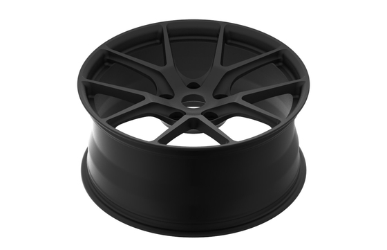 22 Inch Aftermarket Custom Forged Wheels for Lexus 570 Matte Black Painted