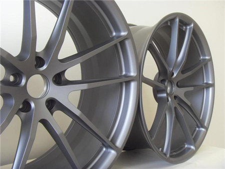 BA37 22 Inch Aftermarket Wheels Custom Monoblock Forged Rims for Land Rover Gun Metal Painted