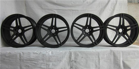 BA17/ 20 inch Monoblock 5 spoke wheels /Chevrolet forged wheels/Matt Black rims/Aluminum alloy 6061 T6