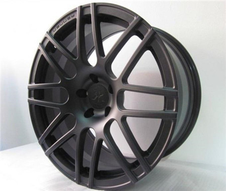 BA16/19 inch Matt Black Monoblock wheels /Renren style forged 8 spoke wheels/Caterham rims/Aluminum alloy 6061 T6