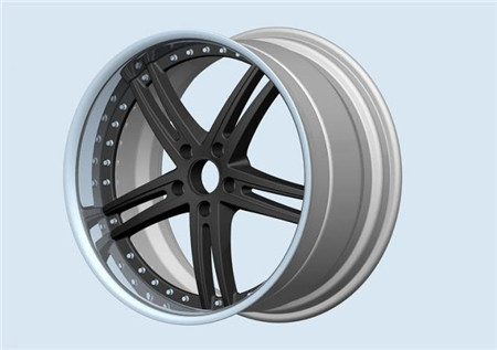 BFL18/3 piece wheels /flat lip/forged wheels/reverse mount rims/20x9.5 3pcs wheel