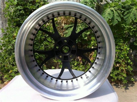 BFL05/3 piece wheels /flat lip/forged wheels/rear mount rims/Aluminum 6061