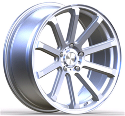 BCZ12 17*7.5 inch 4*114.3 Daewoo Gentra 10 spokes concave silver casting wheels