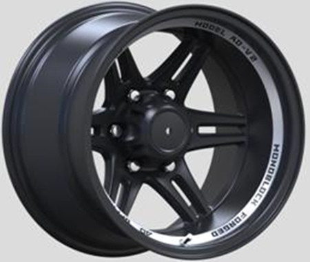 16 Inch 4x4 Off Road Wheels Aftermarket Aluminum Truck Black Rims with Negative Offset
