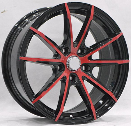 BCZ39 Black 16*7 17*7.5 5*100 114.3 cast wheels VW Toyota Mitsubishi Honda