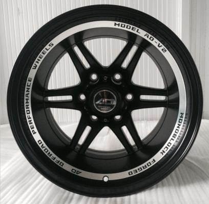 16 Inch 4x4 Off Road Wheels Aftermarket Aluminum Truck Black Rims with