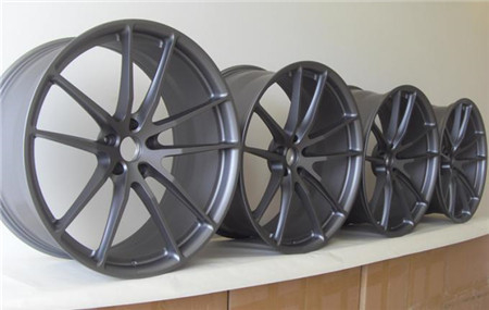 BA37 22 Inch Aftermarket Wheels Custom Monoblock Forged Rims for Land Rover Gun Metal Painted