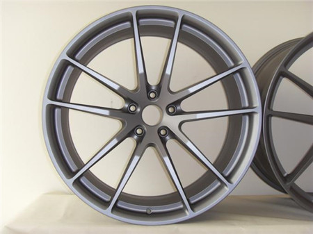 BA37 22 Inch Aftermarket Wheels Custom Monoblock Forged Rims for Land Rover Gun Metal Painted