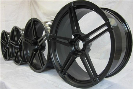 BA13/17 inch to 22 inch Bright black Monoblock wheels /Alfa Romeo forged wheels/5 spoke rims/Aluminum alloy 6061 T6
