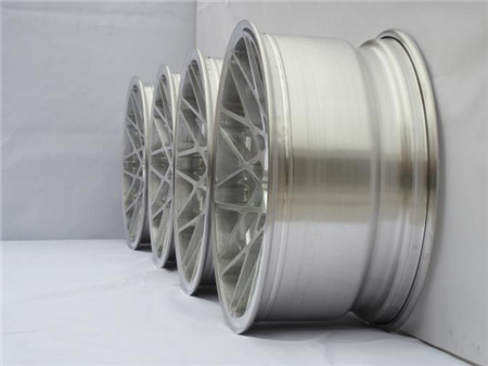 BA12/ABT Style Monoblock Forged wheels for audi A7/bird nest silver wheels/Heat treatment/Aluminum alloy 6061 T6