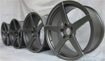 BA10/ADV1 Style wheels /custom forged monoblock wheels/gunmetal 5 spoke rims/Aluminum alloy 6061 T6