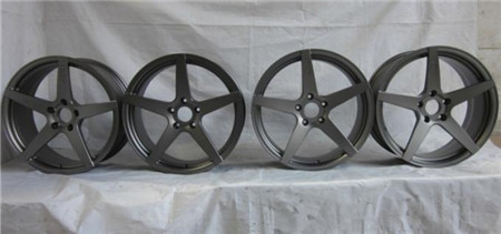 BA10/ADV1 Style wheels /custom forged monoblock wheels/gunmetal 5 spoke rims/Aluminum alloy 6061 T6