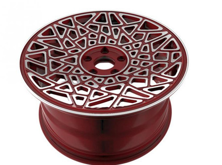 BA39 Red wheels Custom Monoblock Forged Wheels for AUDI DIY design wheels