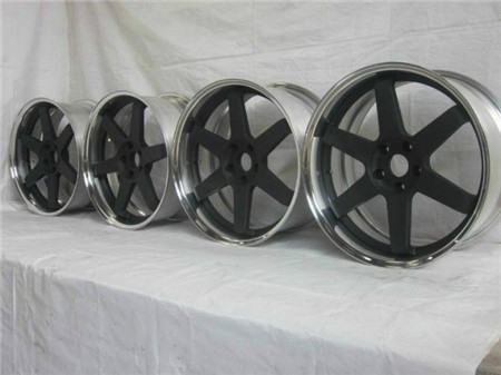 BBF03/2 piece wheels /flat lip/forged wheels/rear mount rims/Aluminum 6061