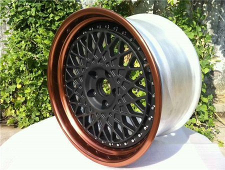 BSL05/3 piece wheels /Custom design forged wheels/step lip/anodize wheels/Aluminum 6061