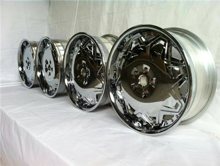 BFL28 3 piece forged wheels for NISSAN 350Z 18 Chrome rims wheels custom chrome wheels