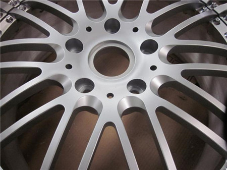 BFL26 3 piece forged wheels for porsche Panamera Anodized silver wheels design for vellano