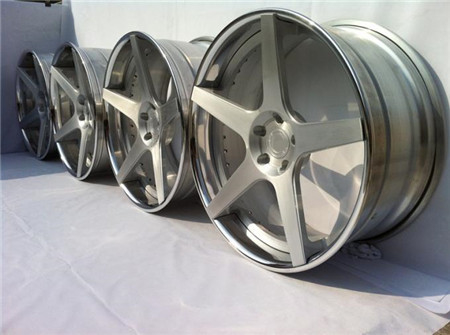 BFL24/3 piece forged wheels for Mercedes Benz/high gloss silver brushed/The design for ADV