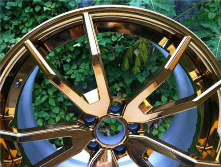 BFL22 Custom 20 inch chrome Gold rims for Mercedes Benz/The design of the forgiato wheels