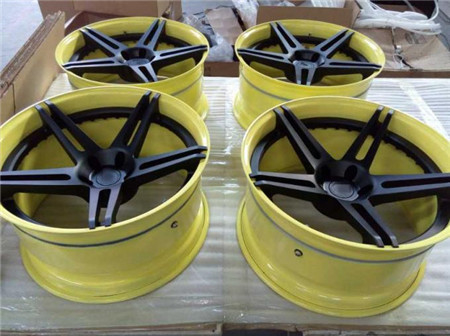 BLF20 Custom 3 piece forged Wheels for Mercedes Benz/The design of concave wheels/Gold rim