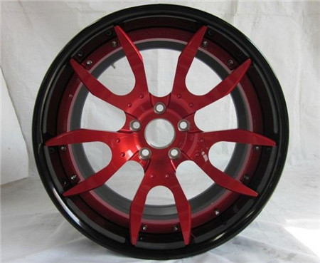 BFL07/3 piece wheels /flat lip/forged wheels/rear mount rims/Aluminum 6061