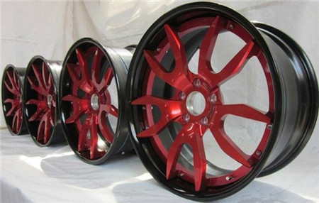 BFL07/3 piece wheels /flat lip/forged wheels/rear mount rims/Aluminum 6061