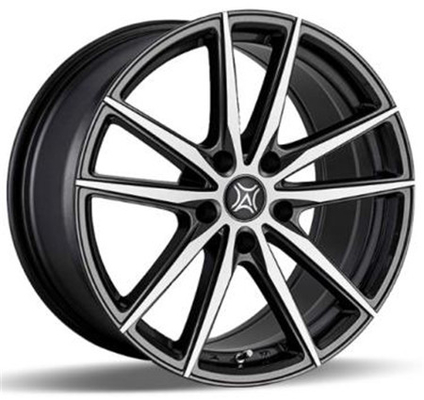 BCZ03 17 inch 18 inch Volkswagen Golf casting wheels Silver gray black rims 5*112 114.3 120