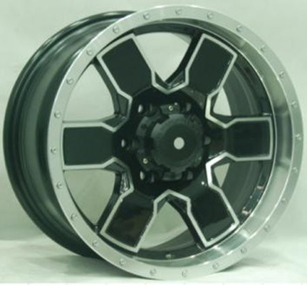 20 Inch Off Road Aluminum Wheels Aftermarket 4x4 Black Truck Rims for Pickup
