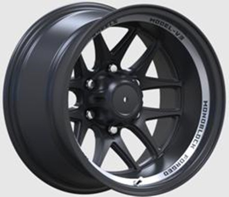 16 Inch Off Road Aluminum Wheels Aftermarket 4x4 Black Truck Rims