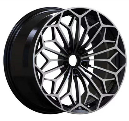 BA57 Black Deep concave Forged Monoblock Rim Custom Benz BMW Audi Wheel