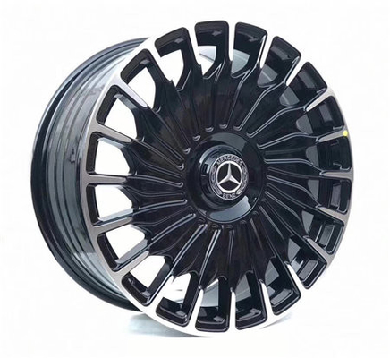 BA59 Black Forged Monoblock Rim Custom Benz CLA GLA GLB GLC GLE GLS AMG Wheel