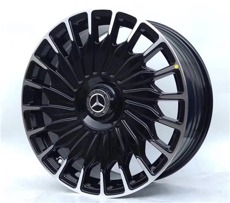 BA59 Black Forged Monoblock Rim Custom Benz CLA GLA GLB GLC GLE GLS AMG Wheel