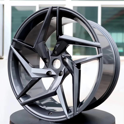 BA70 Pentagram Forged Monoblock Rims Black Custom Benz BMW Audi Wheel alloy