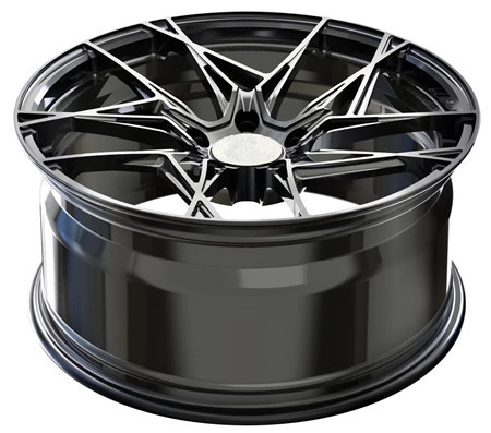 BA74 light weight Forged Monoblock Rims Black Custom Benz BMW Audi Wheel