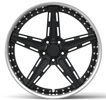 BBF31 Classic hollow out design of 5 spokes Benz 20x10 2 Piece Forged Wheels