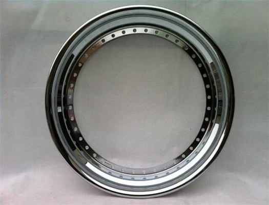 B3R07 3-Piece Outer Rims Soft Lip Step Lip Polish Barrel Aluminum Alloy 6061