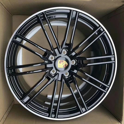 Custom 21-Inch Porsche Cayenne 957 958 Sport Edition OEM Wheel High Gloss Black