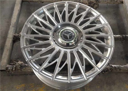 BA46 Custom Forged Monoblock Wheels Made Of 6061-T6 Aluminum 8000 Ton Forging Process