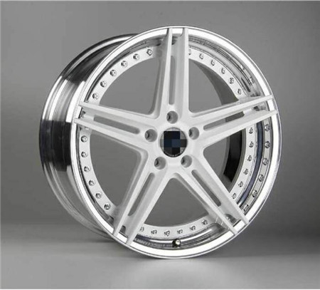 BBF07/2 piece wheels /step lip/forged wheels/front mount rims/Aluminum 6061