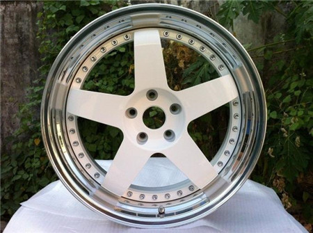 BSL04/3 piece wheels /step lip/forged wheels/front mount rims/Aluminum 6061