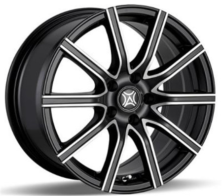 BCZ01 Mercedes Benz black 10 Spokes 16*7 17*7.5 5*100 112 114.3 Casting wheels