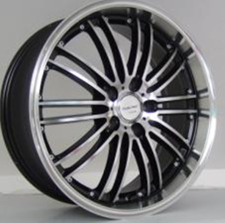 BC20 Lancer Stella Custom Gentra 16*7J 4-5*100 114.3 deep dish casting wheels Black red
