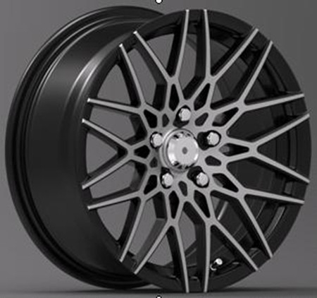 BCZ37 Black 17*7.5 18*8 5*112 114.3 120 cast wheels VW BENZ AUDI BMW Acura