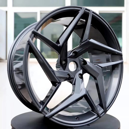 BA70 Pentagram Forged Monoblock Rims Black Custom Benz BMW Audi Wheel alloy