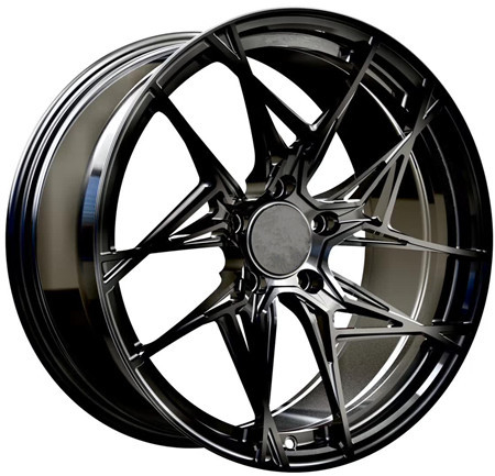 BA74 light weight Forged Monoblock Rims Black Custom Benz BMW Audi Wheel