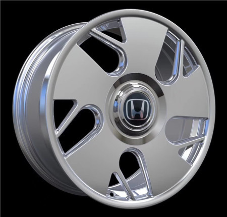 BA75 Chrome forged monoblock rims Custom Honda Civic NSX Fit CRZ Wheels