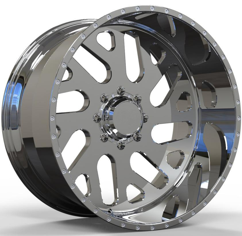 BBW25 Custom GMC Denali Yukon 2500 26x14 24x14 22x14 8x165.1 116.6 Pickup Big Big Wheel