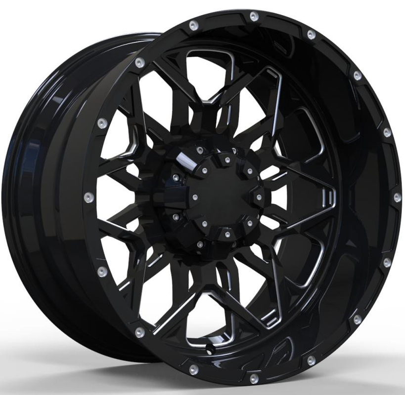 BBW46 Custom Mitsubishi Pajero Sport 26x16 24x14 22x12 22x10 6x139.7 107.4 Big Big Wheel